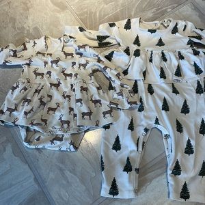 Kate Quinn. 18 to 24 months. Christmas outfits. Reindeer. Christmas trees.